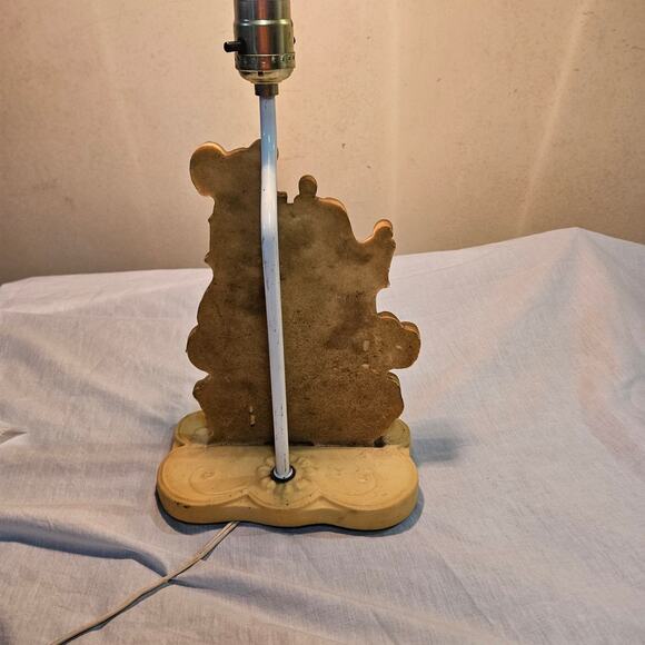 Underwriters Laboratories Figurine Lamp Hickory Dickory Dock VTG - Picture 2 of 4